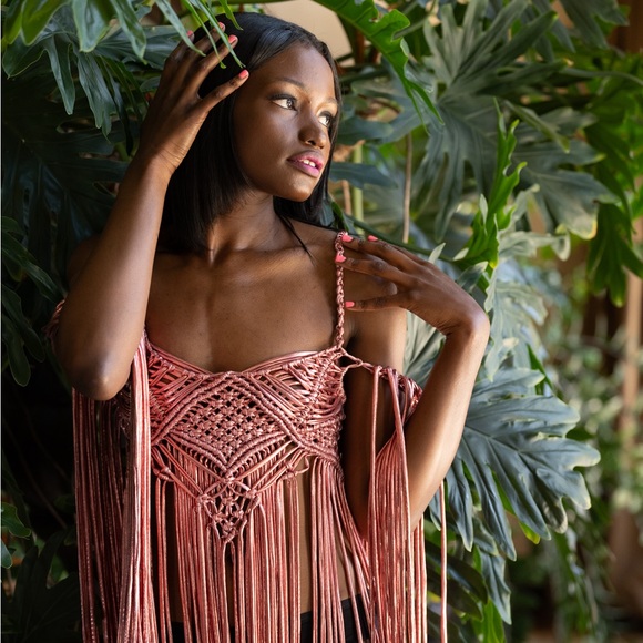 Handmade Macramé Rope Dress GoodVibeGoda - Picture 13 of 16